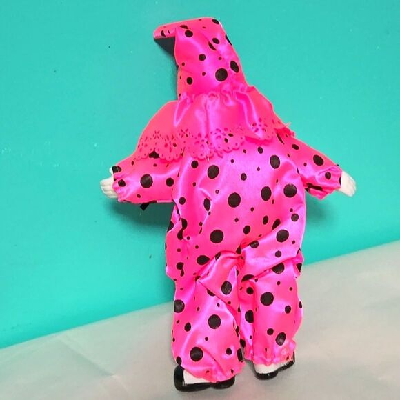 Vintage 70's Porcelain Creepy Killer Clown Perriot Retro Doll Lot - Picture 5 of 11